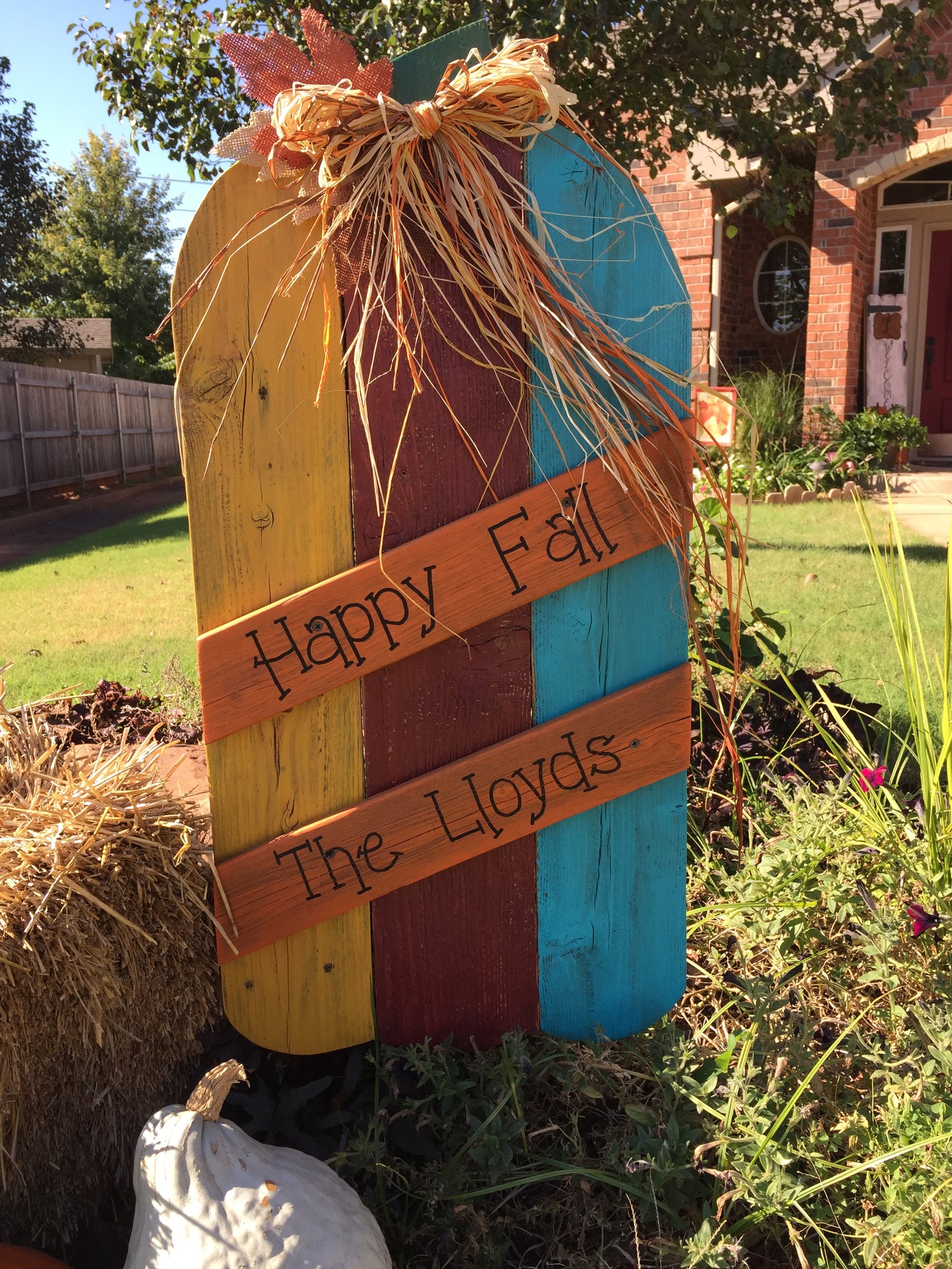 Yard Art - Pumpkin (Tall)