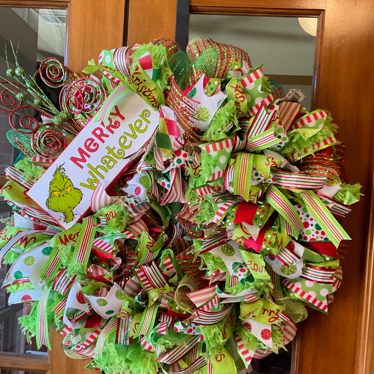 The Grinch Wreath