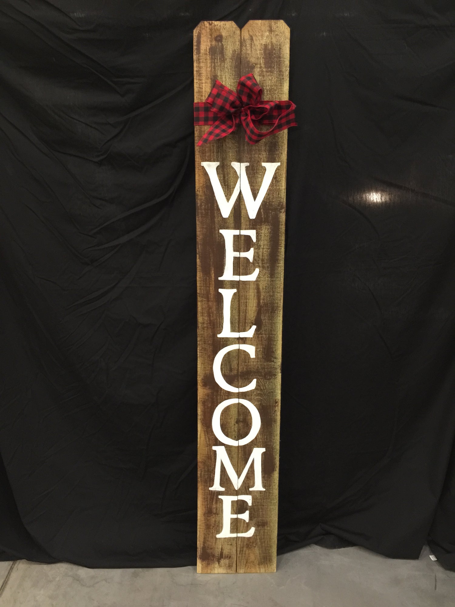 Welcome Board Tall