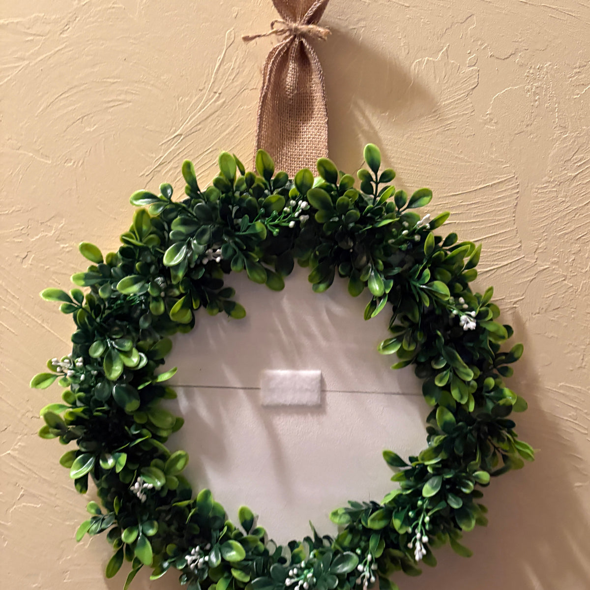 Boxwood Wreath with Optional Inserts