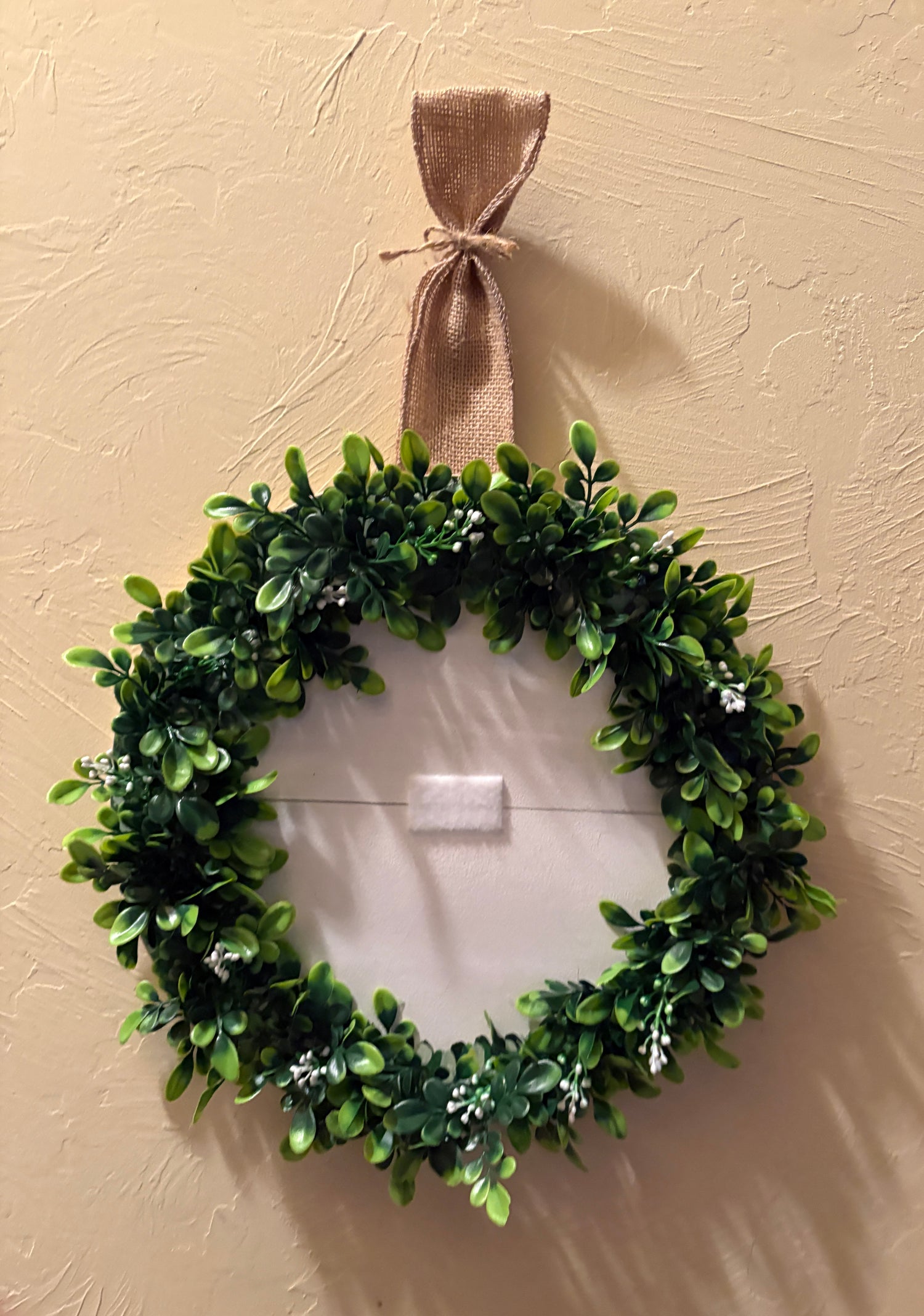 Boxwood Wreath with Optional Inserts
