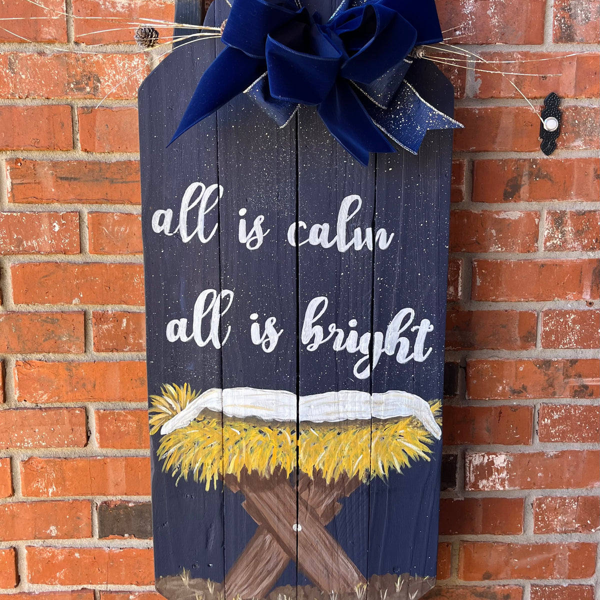 Nativity Sled (Outside or Inside)