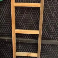 Rustic Ladder / Blanket Holder